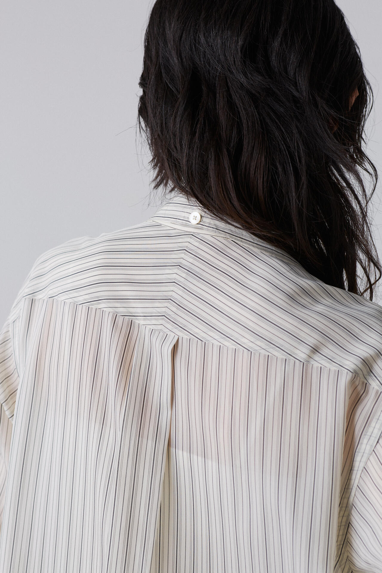 YLEVE / ACETATE CUPRA STRIPE ONE PIECE