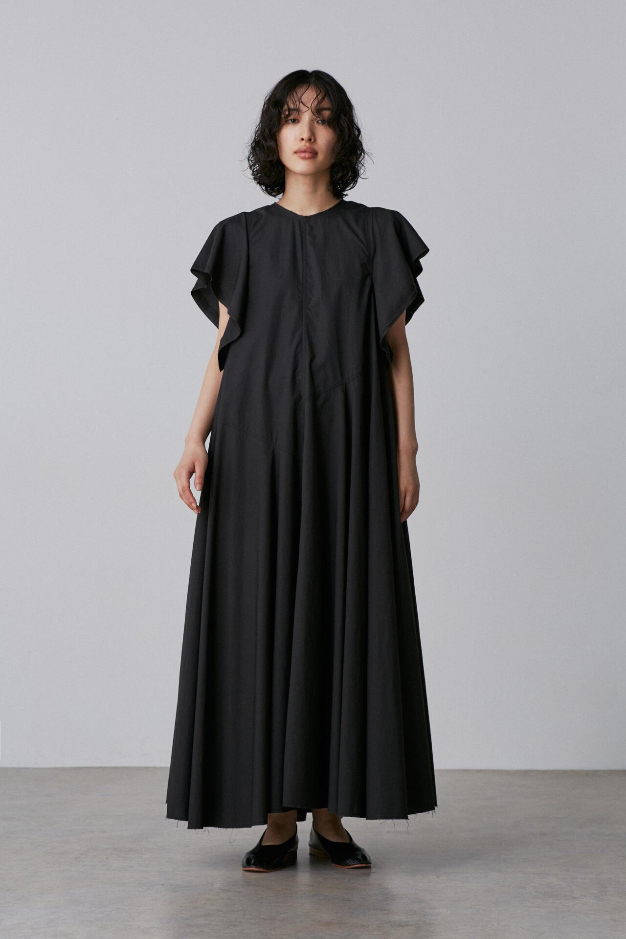 YLEVE / SUVIN COTTON TYPEWRITER ONE PIECE