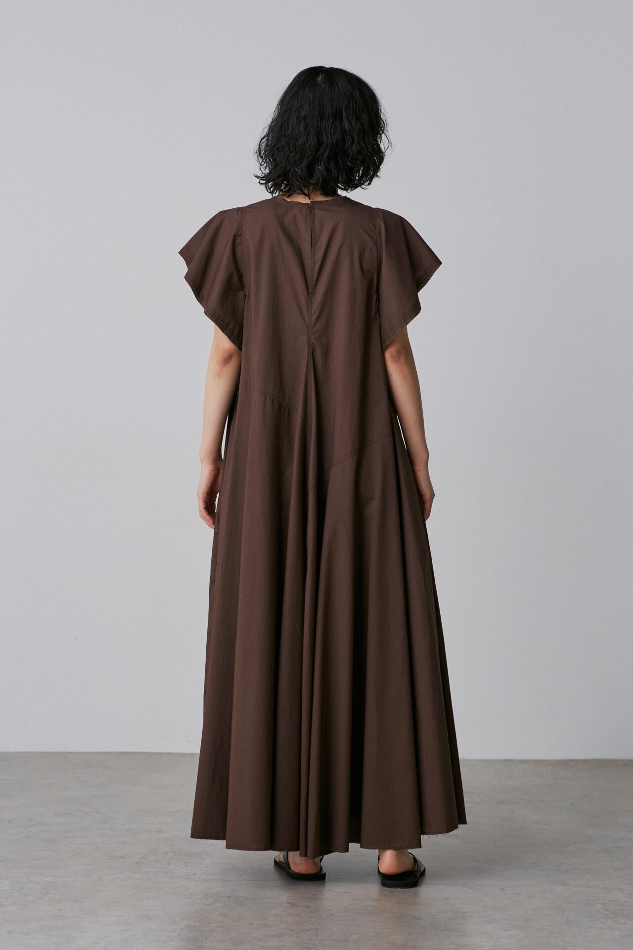 YLEVE / SUVIN COTTON TYPEWRITER ONE PIECE