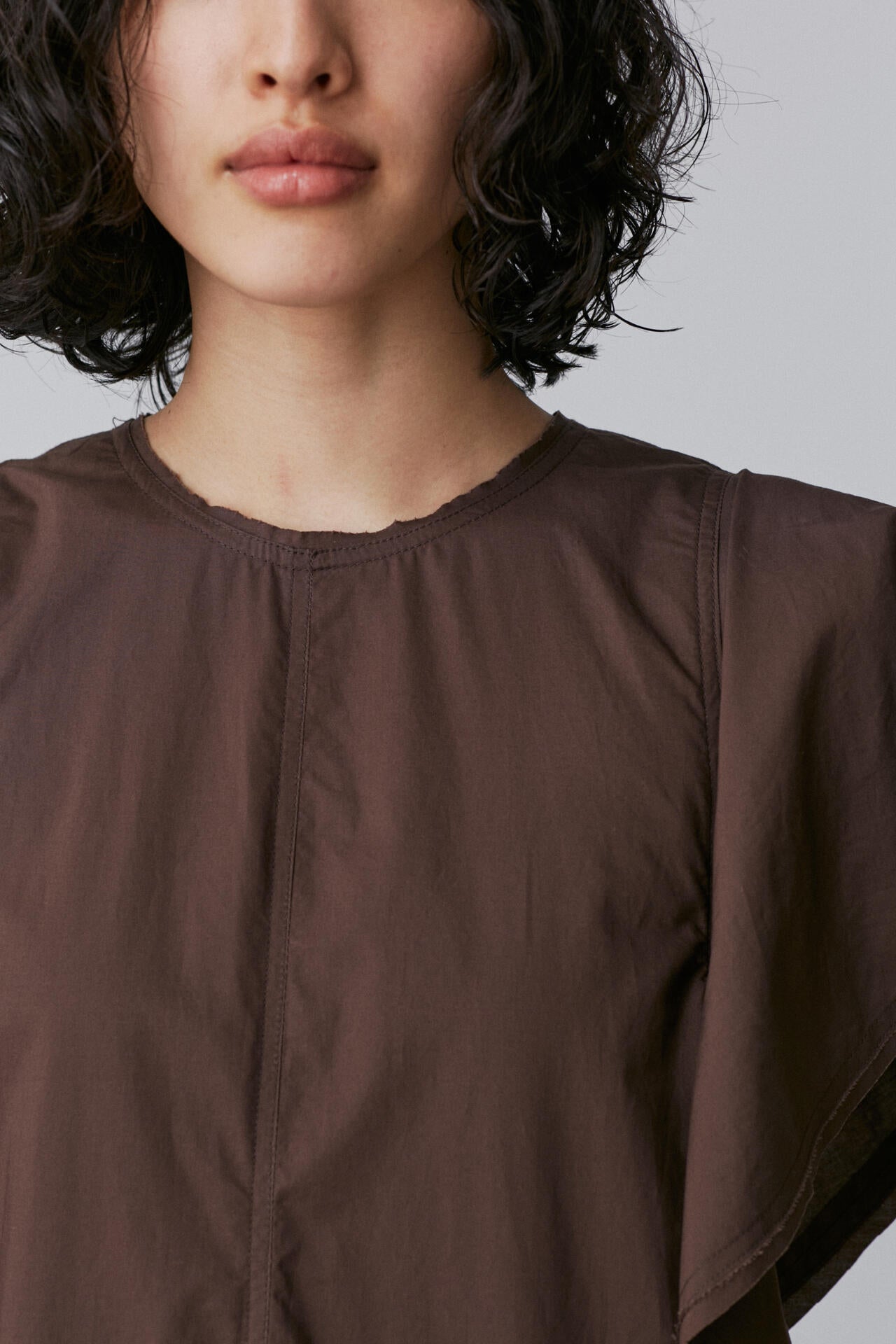 YLEVE / SUVIN COTTON TYPEWRITER ONE PIECE