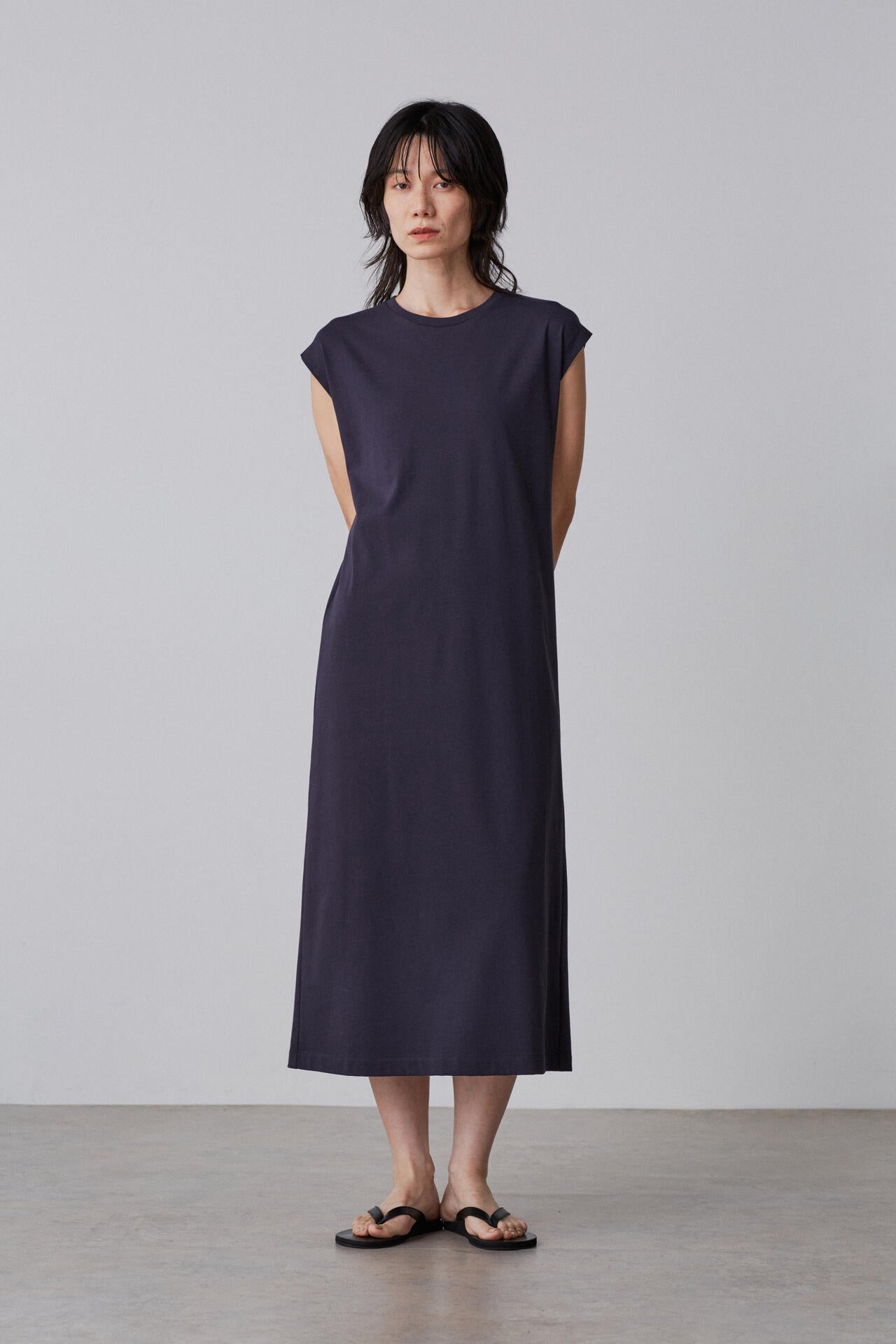YLEVE / ORGANIC COTTON BIO NO SLEEVE ONE PIECE