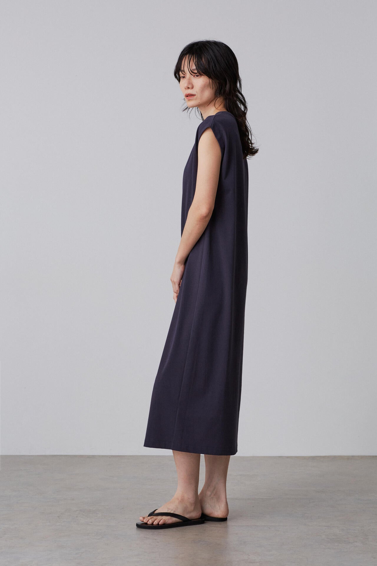 YLEVE / ORGANIC COTTON BIO NO SLEEVE ONE PIECE