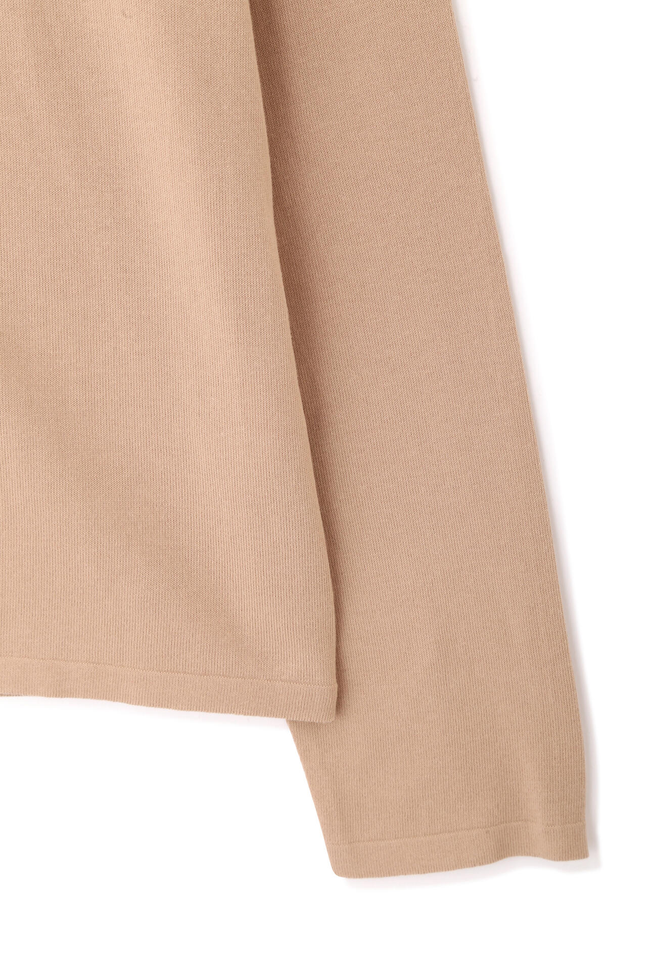 YLEVE / GAS SINGEING COTTON KNIT PULL OVER