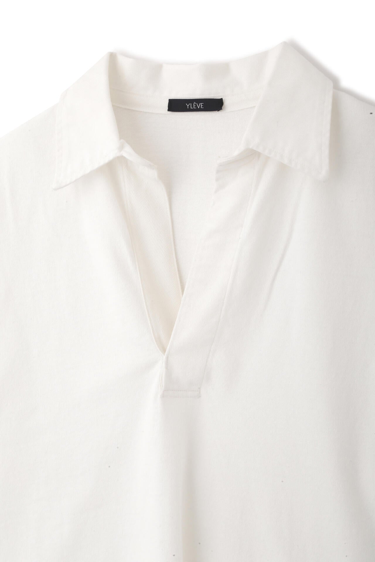YLEVE / OPEN END COTTON PIGMENT DYE SKIPPER PULL OVER