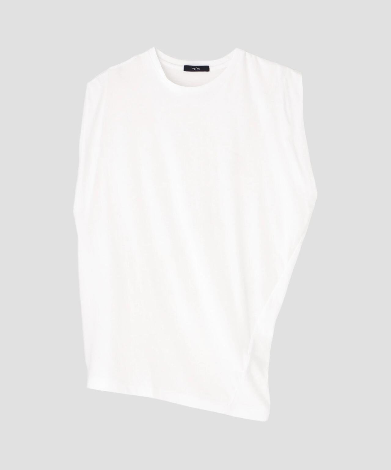 YLEVE / COTTON TWISTED NO SLEEVE PULL OVER
