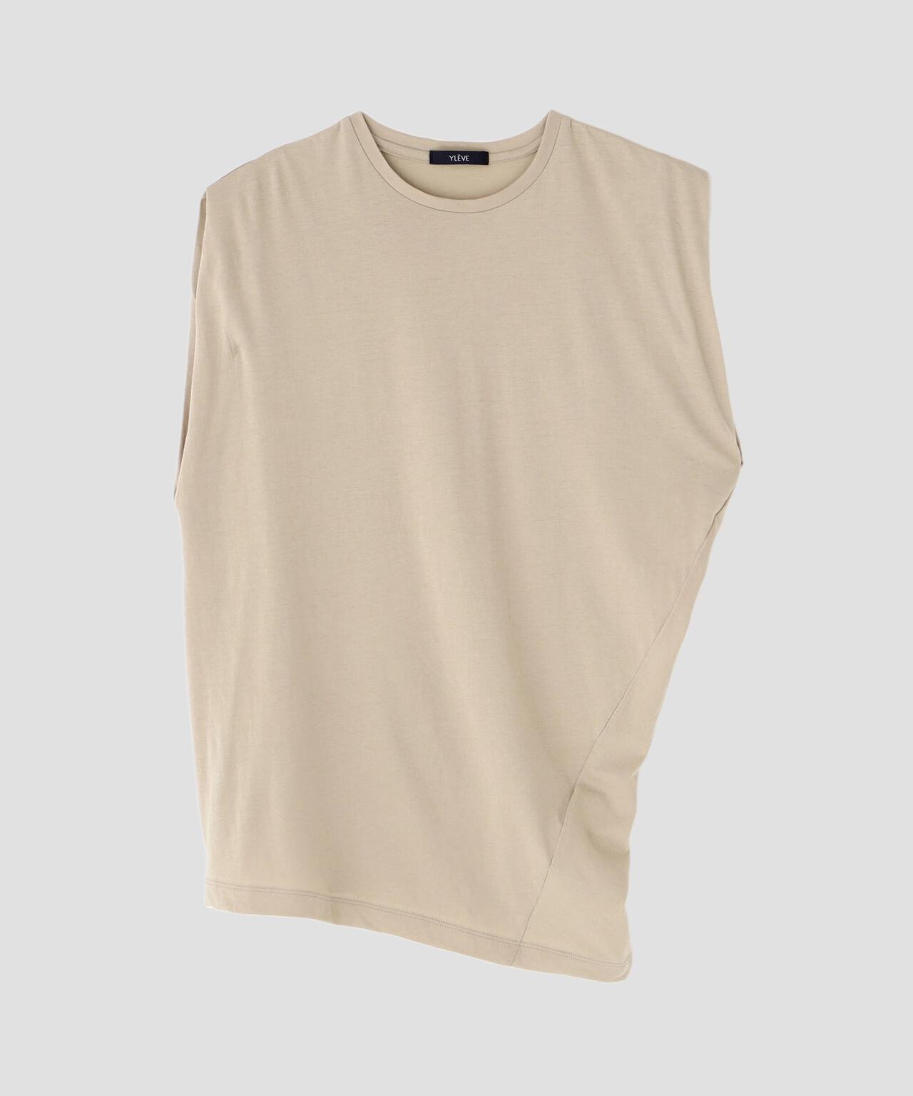 YLEVE / COTTON TWISTED NO SLEEVE PULL OVER