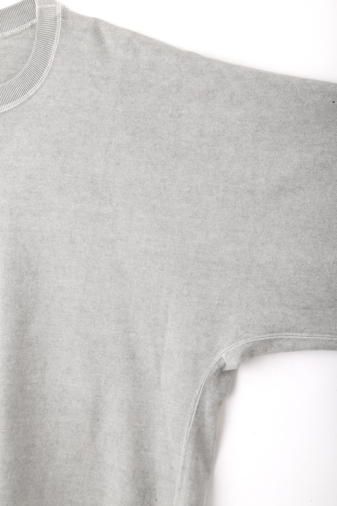 YLEVE / OPEN END COTTON PIGMENT DYE PULL OVER