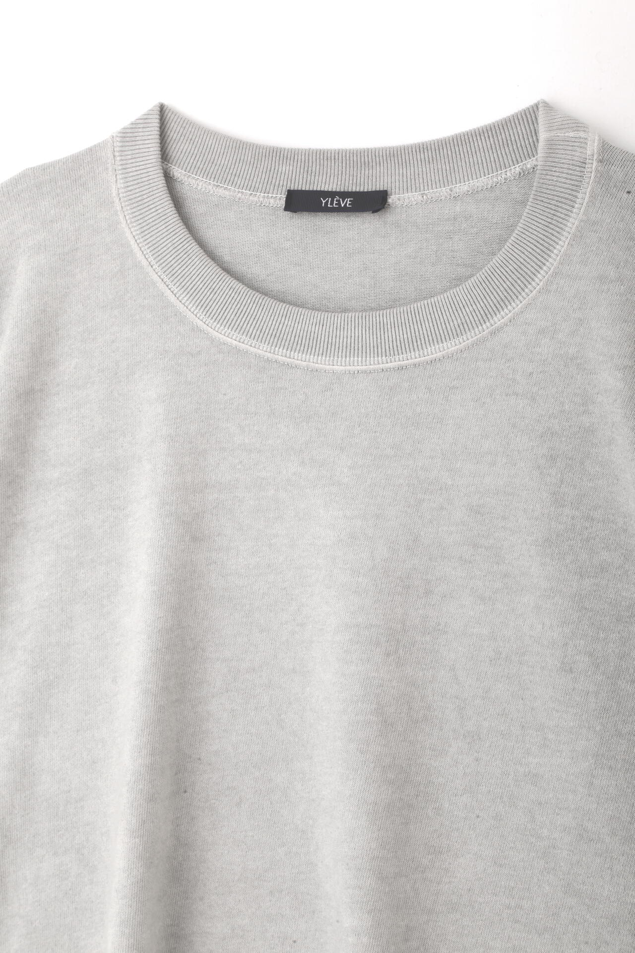 YLEVE / OPEN END COTTON PIGMENT DYE PULL OVER