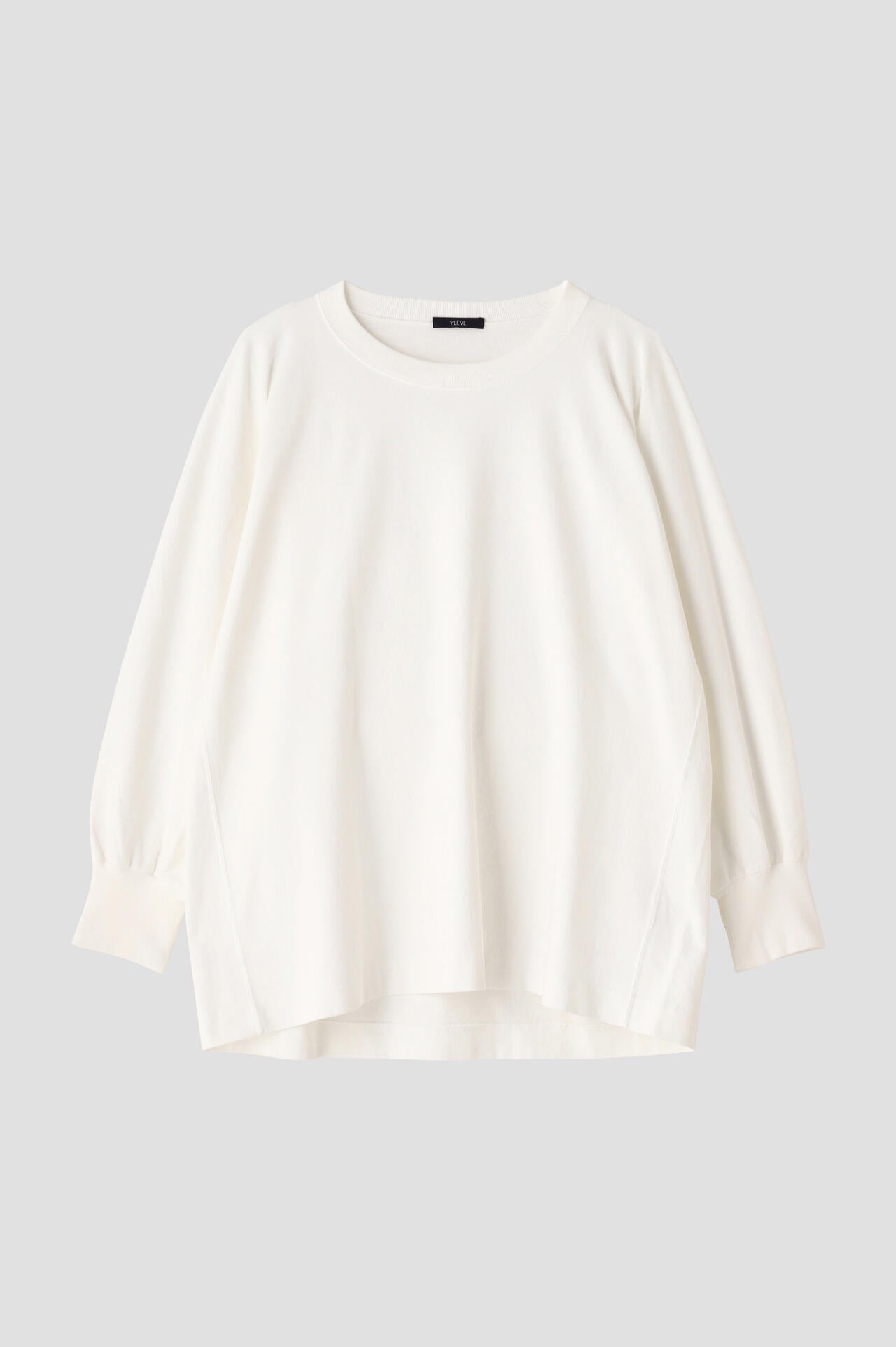 YLEVE / OPEN END COTTON PIGMENT DYE PULL OVER
