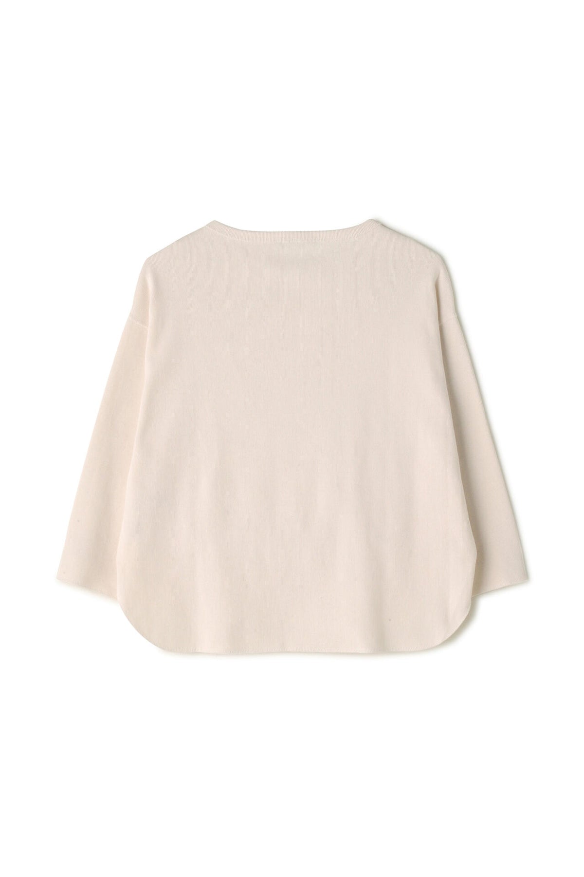 YLEVE / COTTON RIB PULL OVER