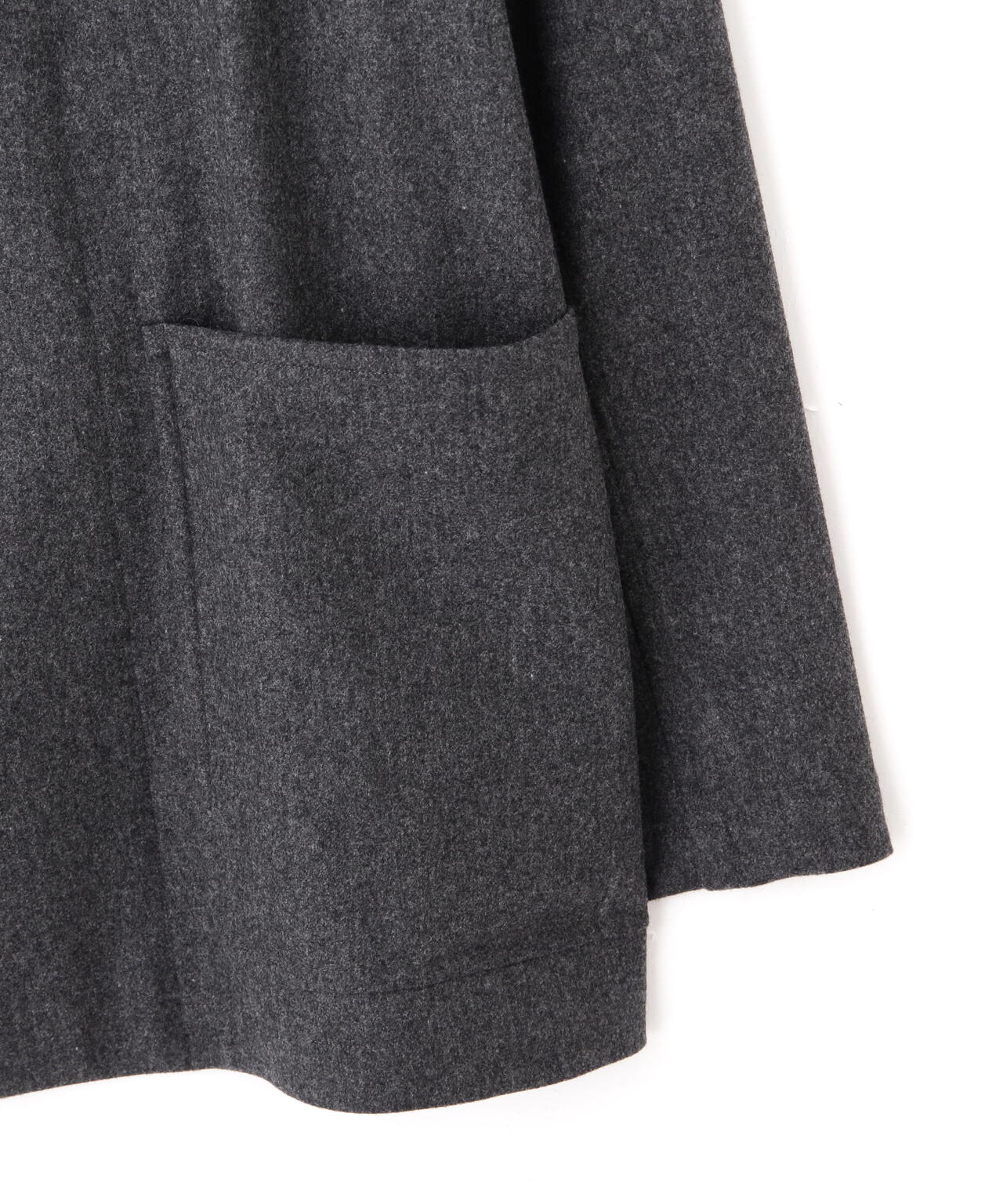 YLEVE / SUPER120's WOOL FLANNEL JACKET