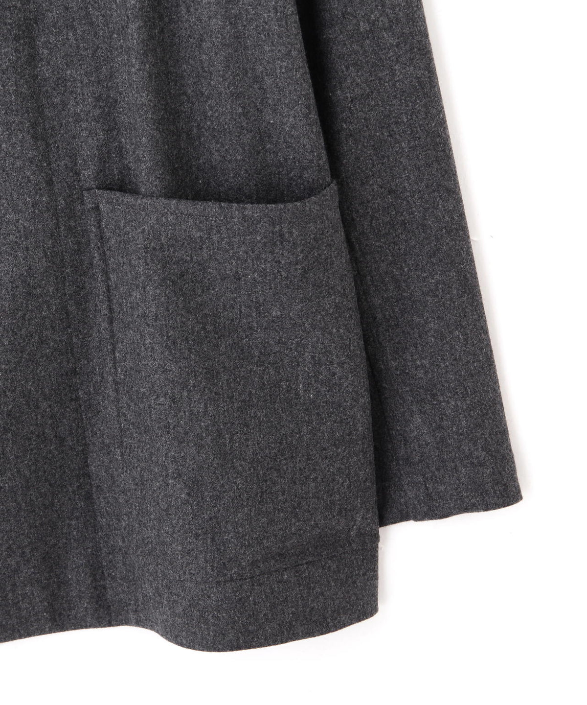 YLEVE / SUPER120's WOOL FLANNEL JACKET