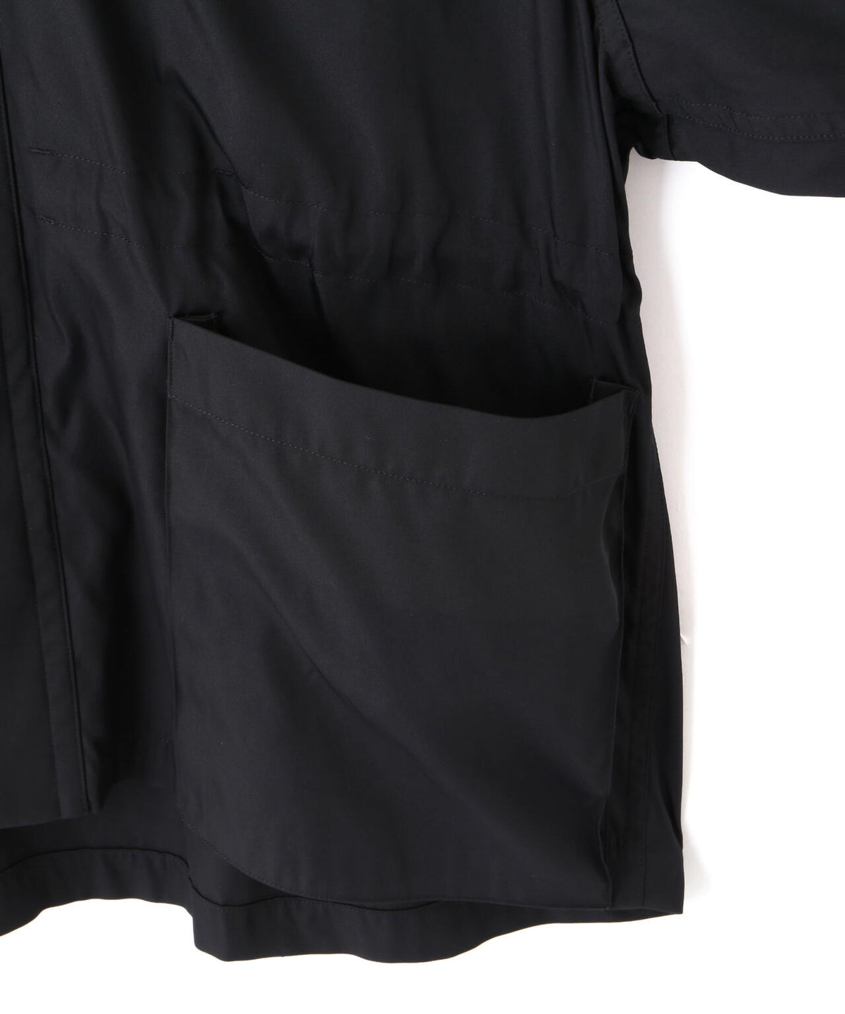 YLEVE / HIGH COUNT DOUBLE TWILL POLYESTER BLOUSON