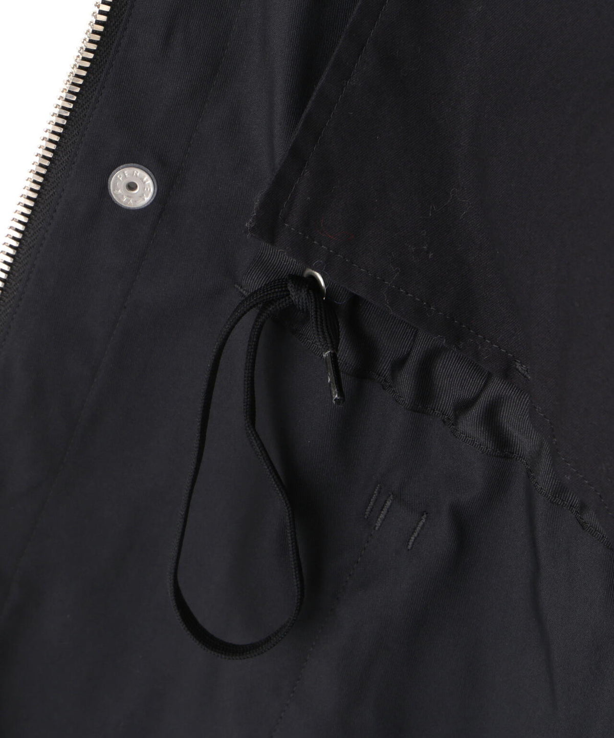 YLEVE / HIGH COUNT DOUBLE TWILL POLYESTER BLOUSON