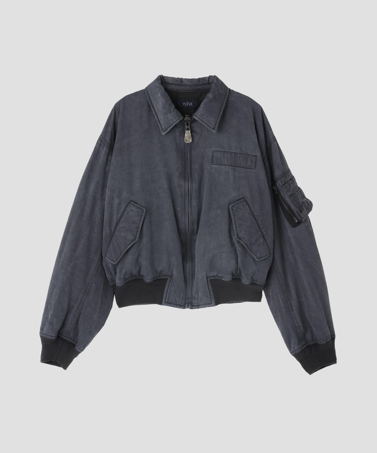 YLÈVE / RAYON COTTON PIGMENT DYE BLOUSON