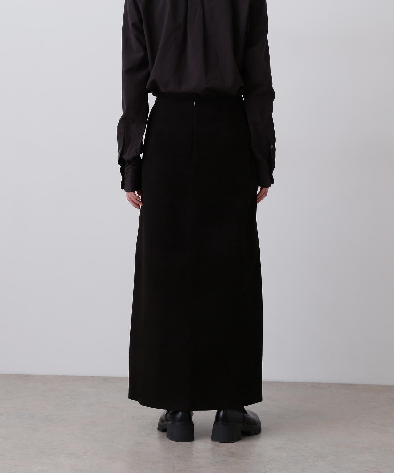 YLEVE / SHEEP SUEDE LEATHER SKIRT