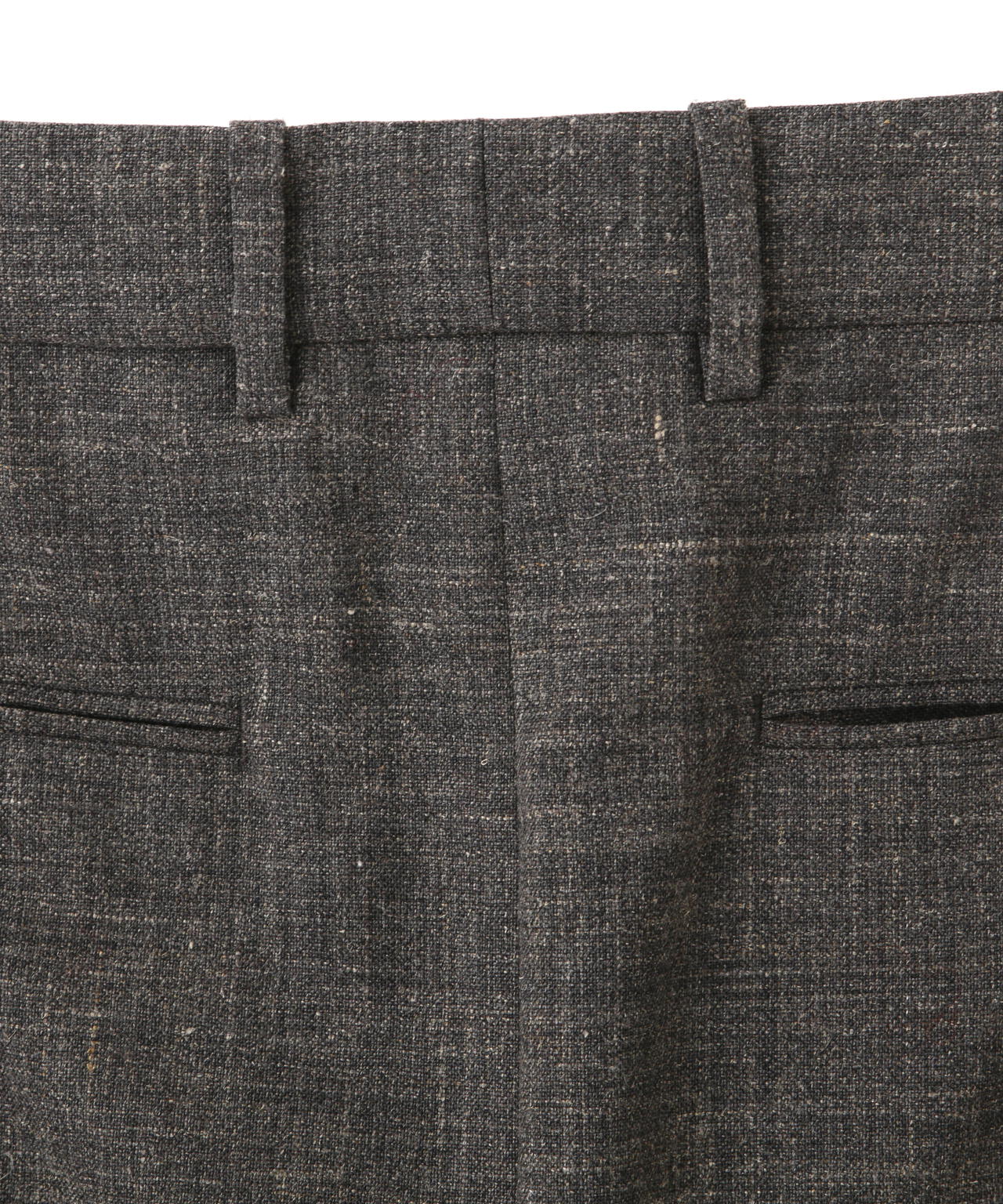 YLÈVE / WOOL LINEN WRAP SKIRT