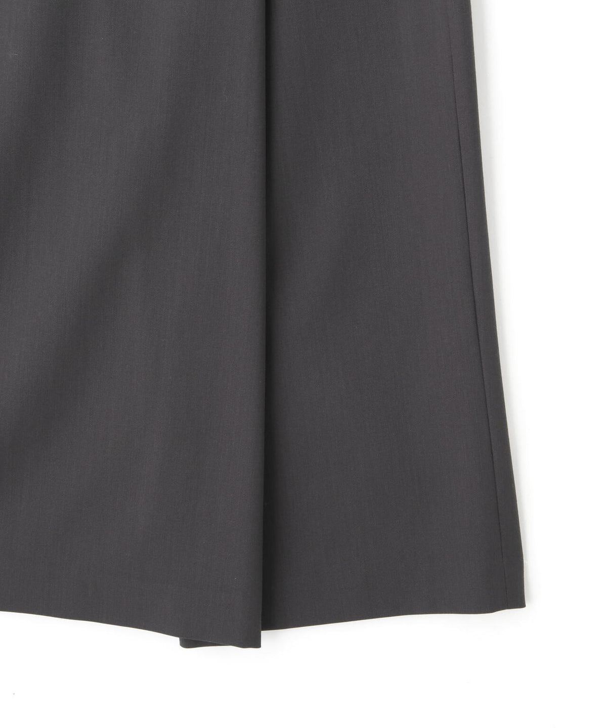 YLEVE / MERINO WOOL TWILL WRAP SKIRT