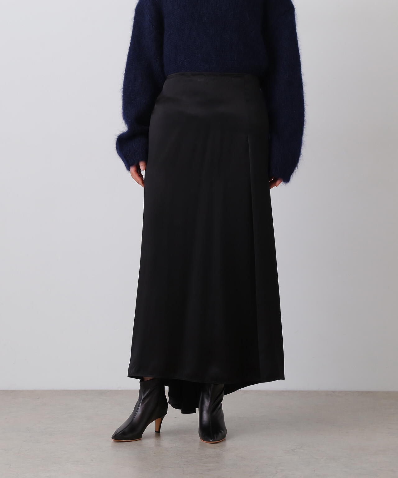YLÈVE / VISCOSE JACQUARD/SATAIN 360° SKIRT