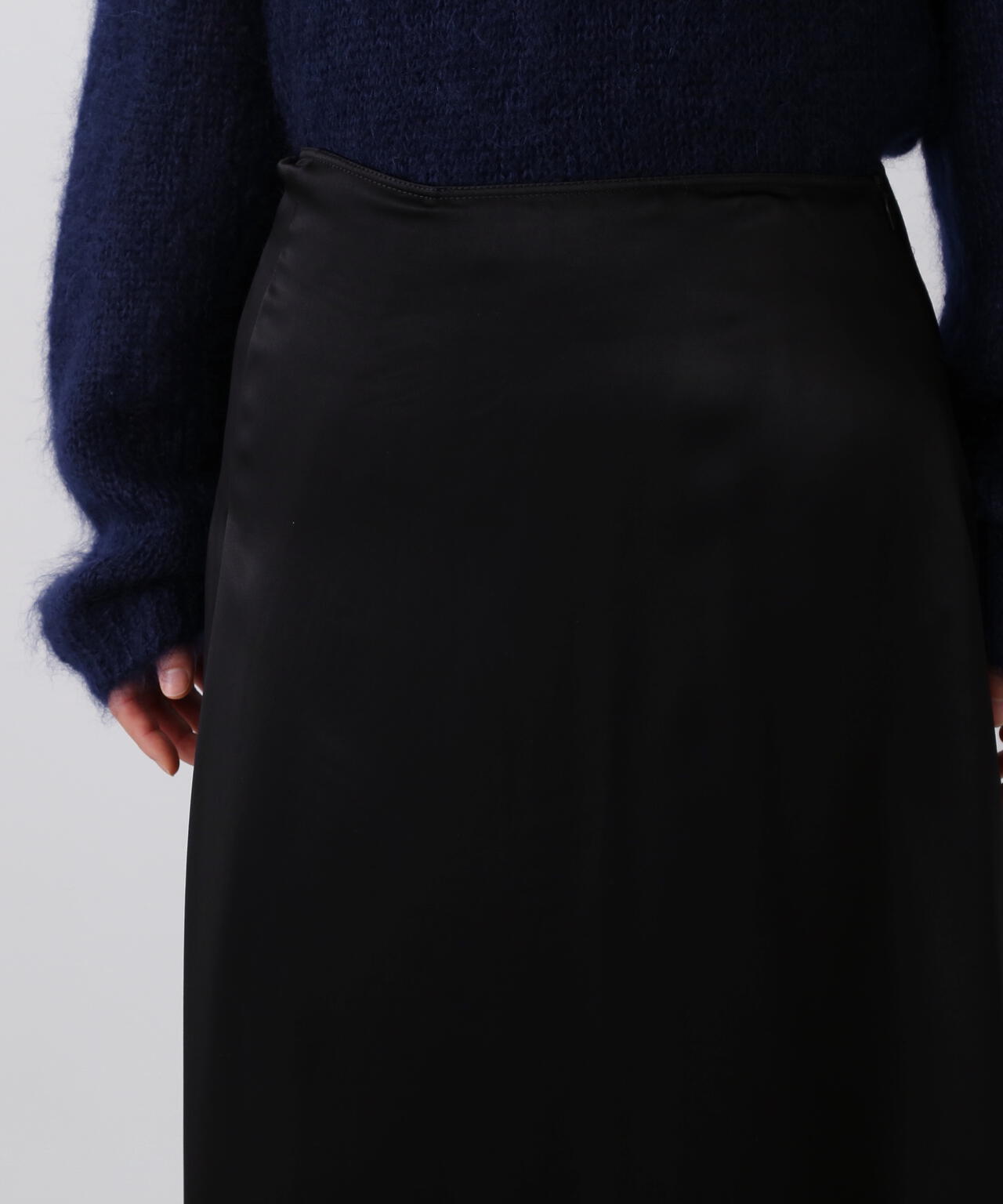 YLÈVE / VISCOSE JACQUARD/SATAIN 360° SKIRT
