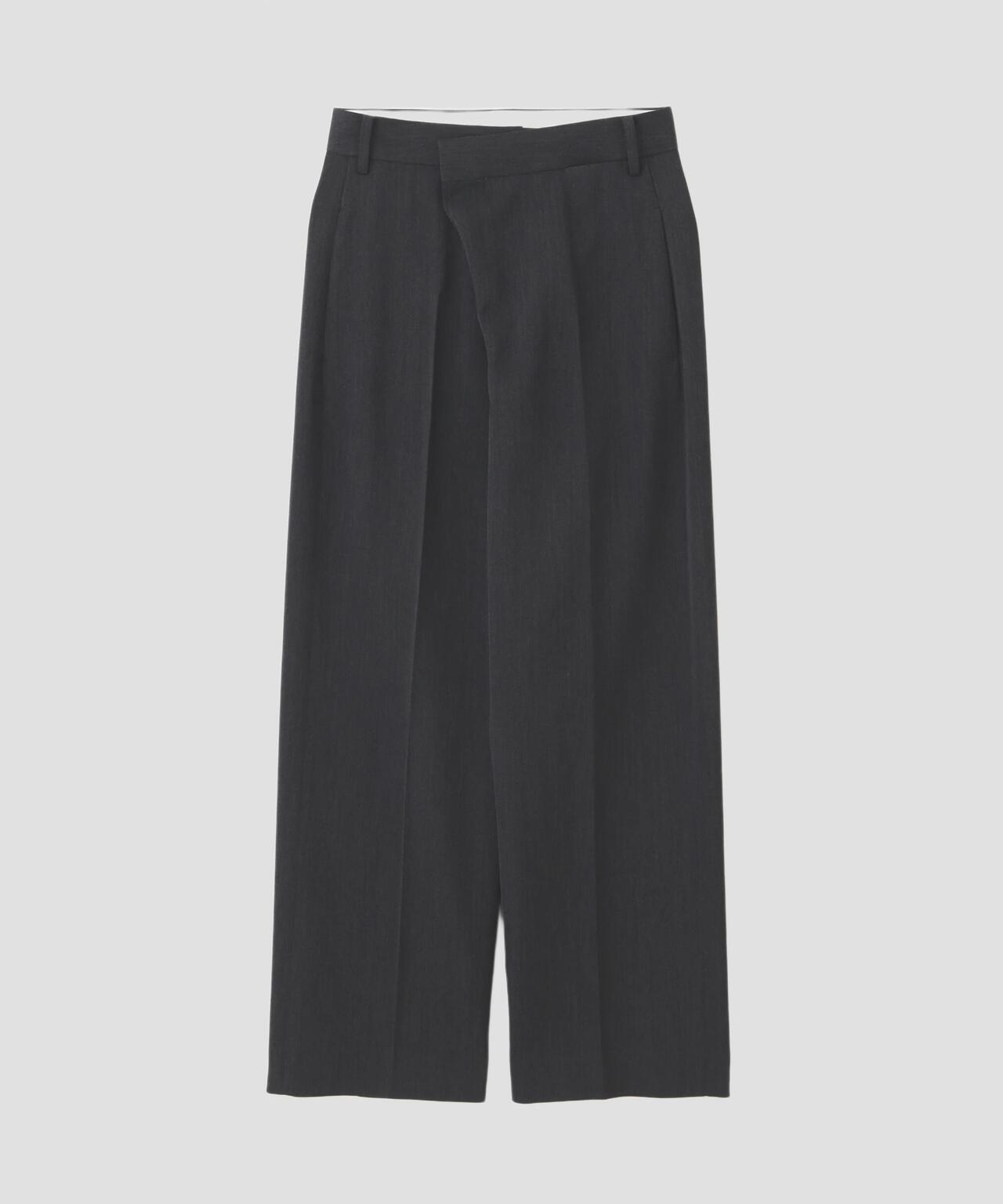 YLÈVE / 2/72 WOOL TRICHOTINE TROUSERS