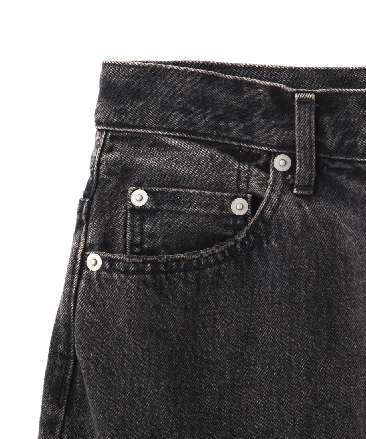 YLEVE / 13.5oz DENIM HIGH WAIST WIDE