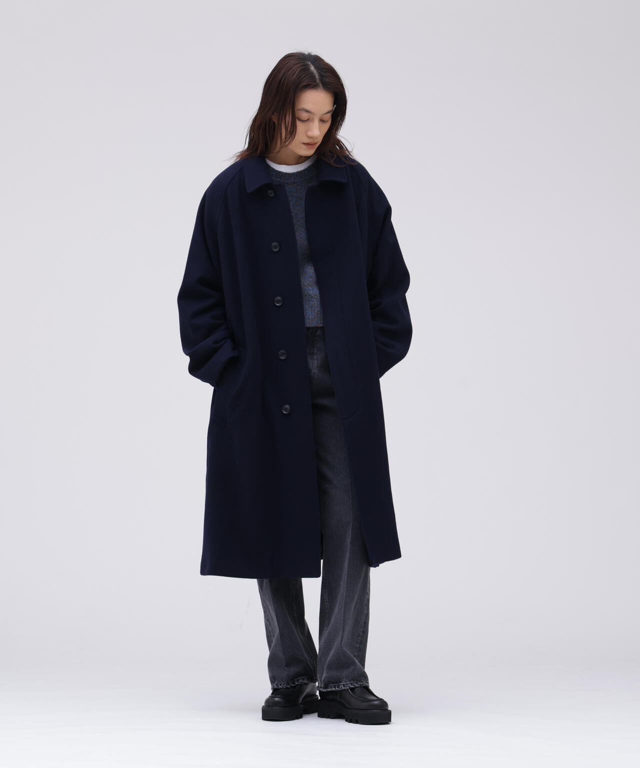 YLEVE / 13.5oz DENIM PRESSED 5P