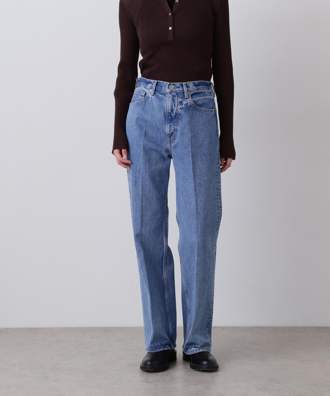 YLEVE / 13.5oz DENIM PRESSED 5P
