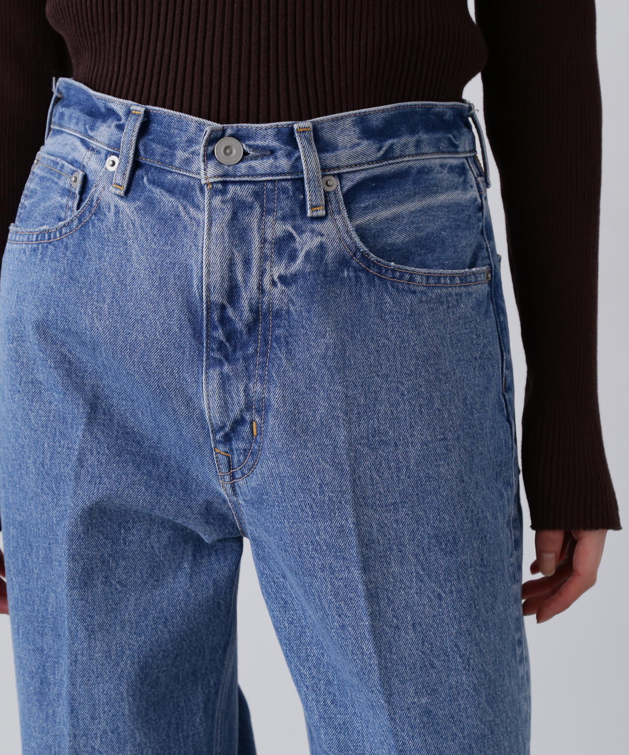 YLEVE / 13.5oz DENIM PRESSED 5P