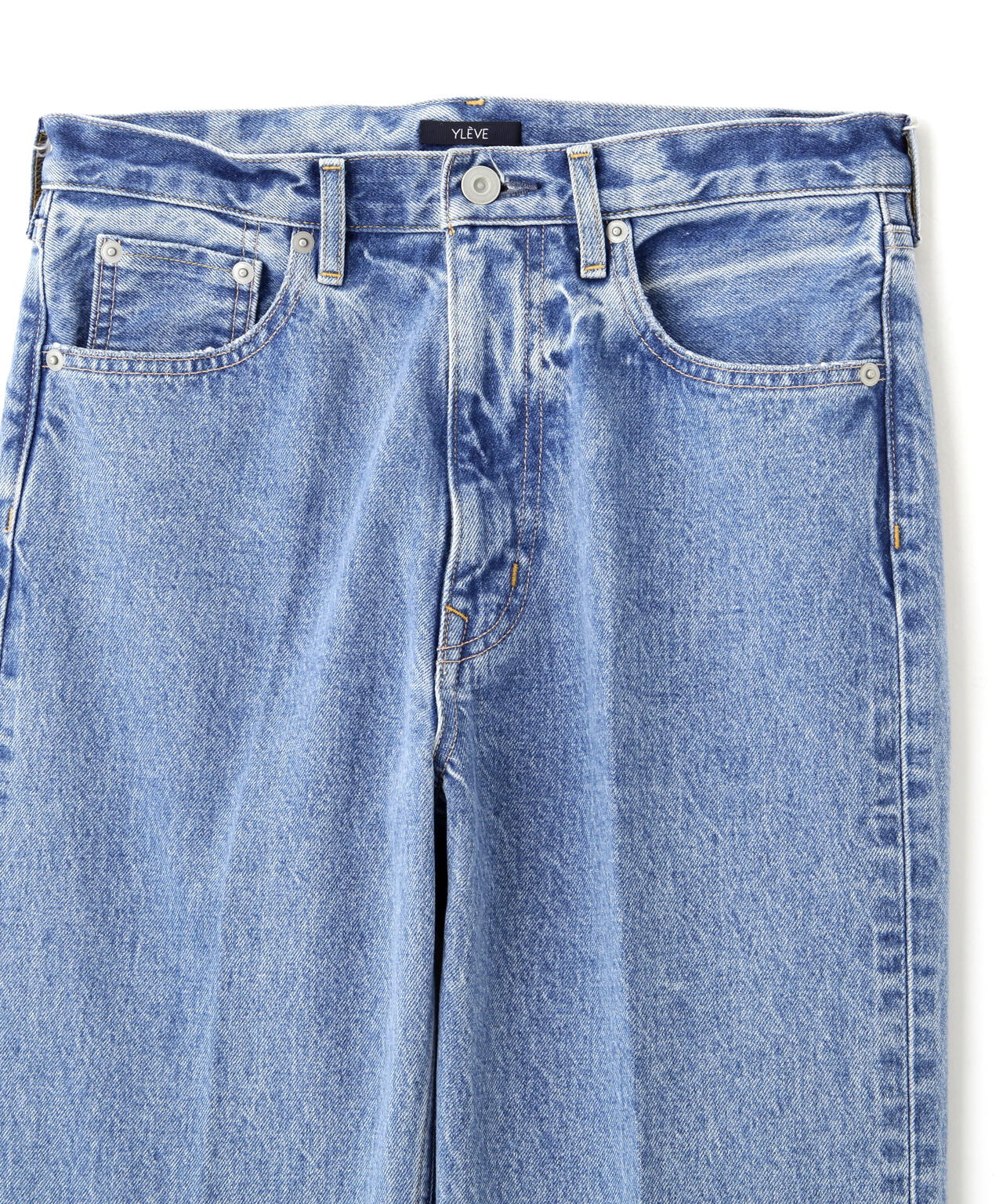 YLEVE / 13.5oz DENIM PRESSED 5P