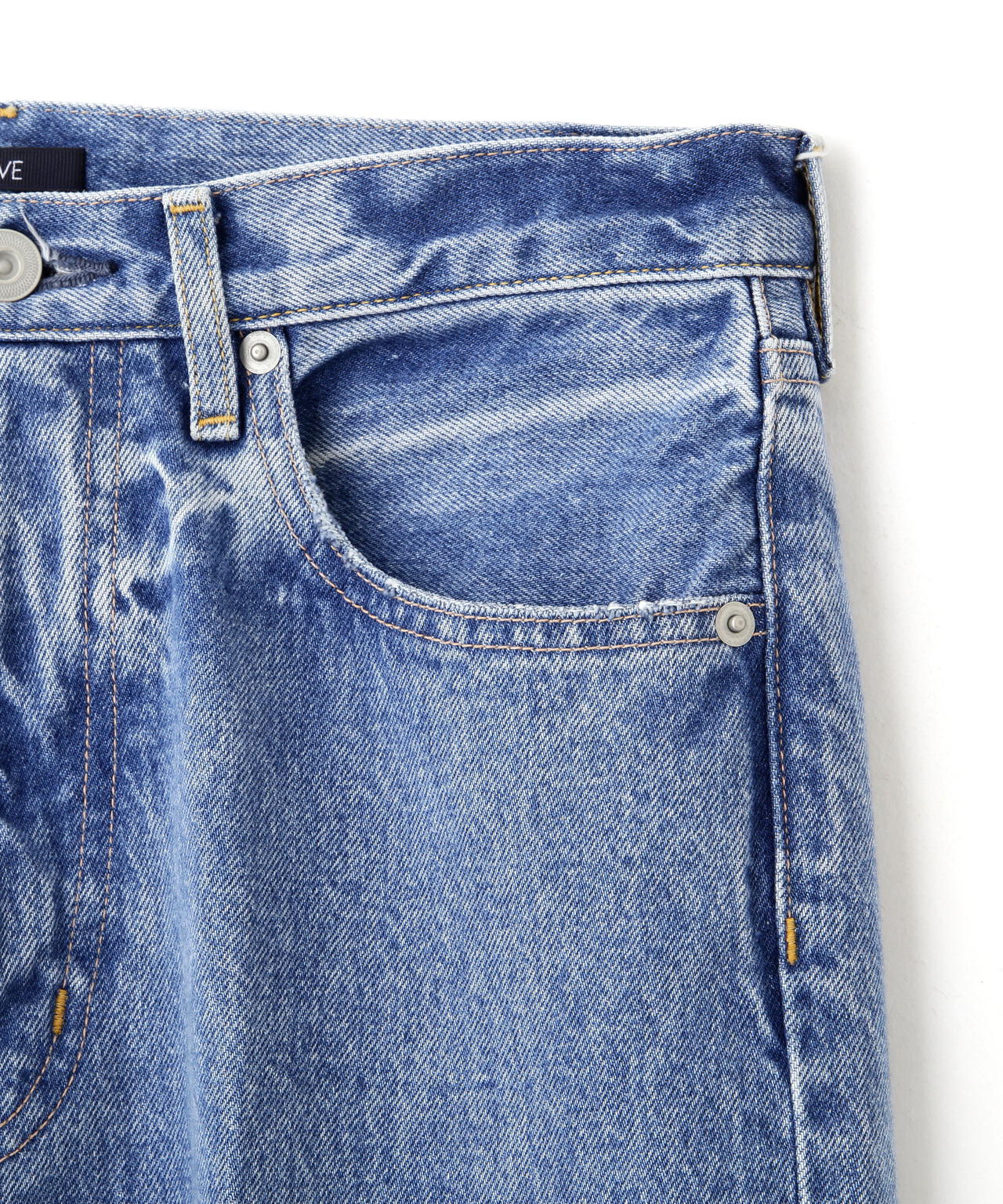 YLEVE / 13.5oz DENIM PRESSED 5P