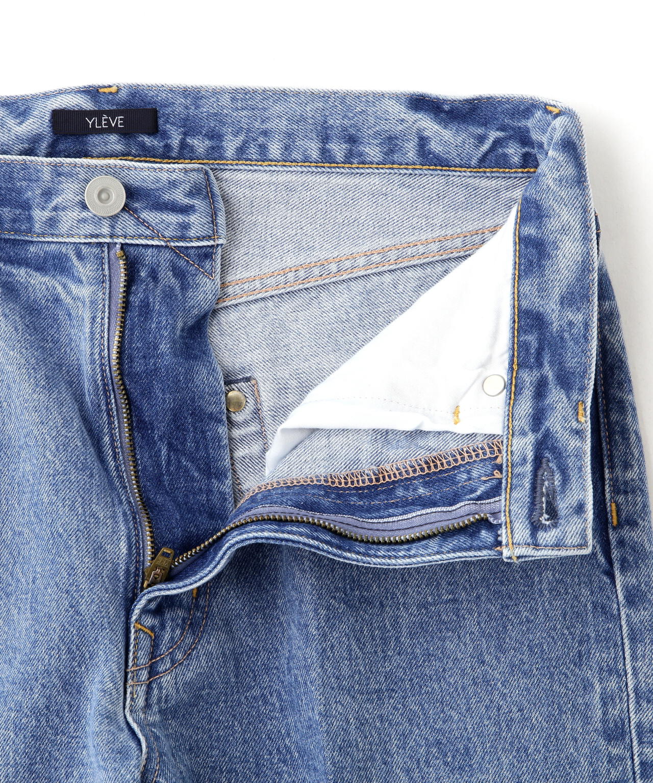 YLEVE / 13.5oz DENIM PRESSED 5P