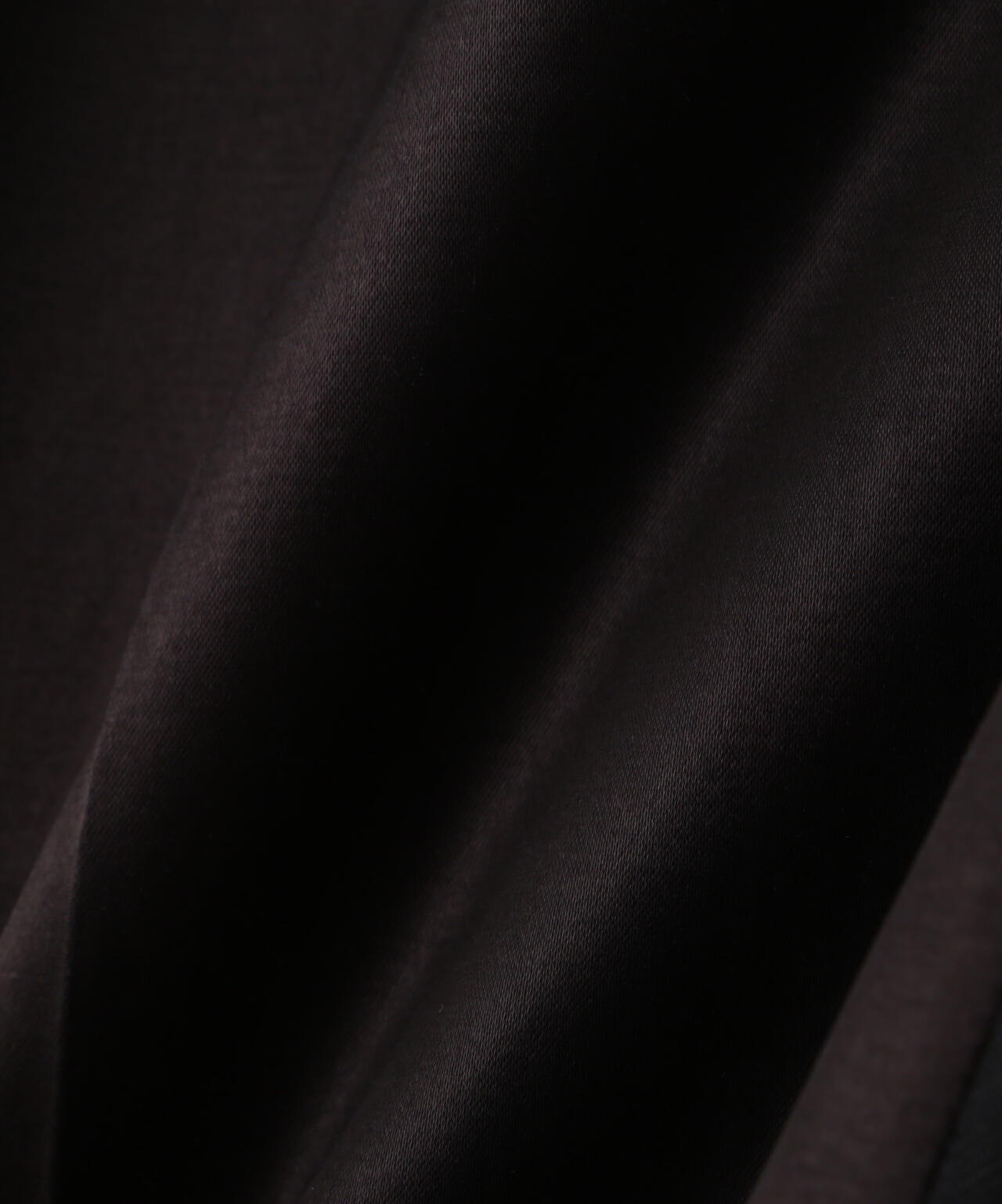 YLÈVE / WOOL MOHAIR GABA x VISCOSE COTTON SATIN TROUSERS