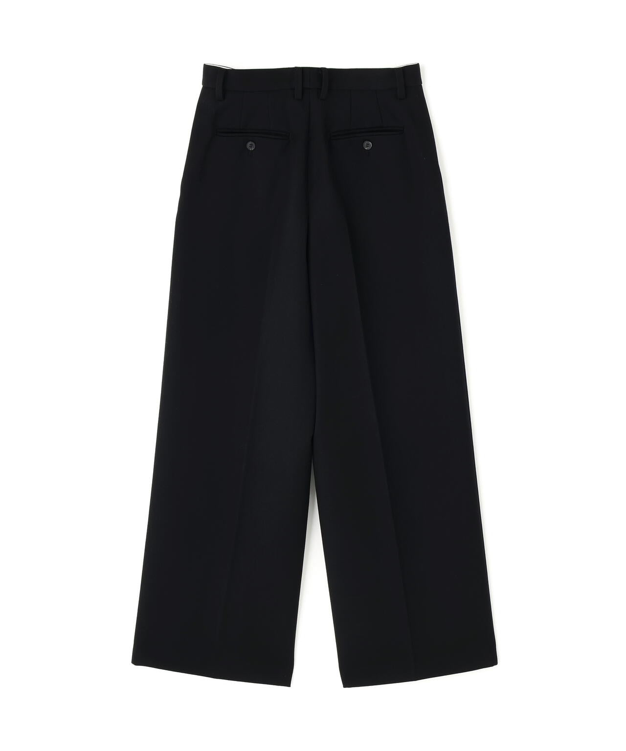 YLEVE / WOOL TWILL TROUSERS