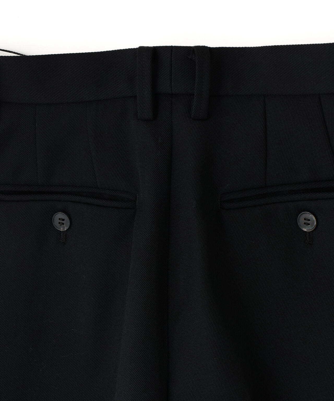 YLEVE / WOOL TWILL TROUSERS