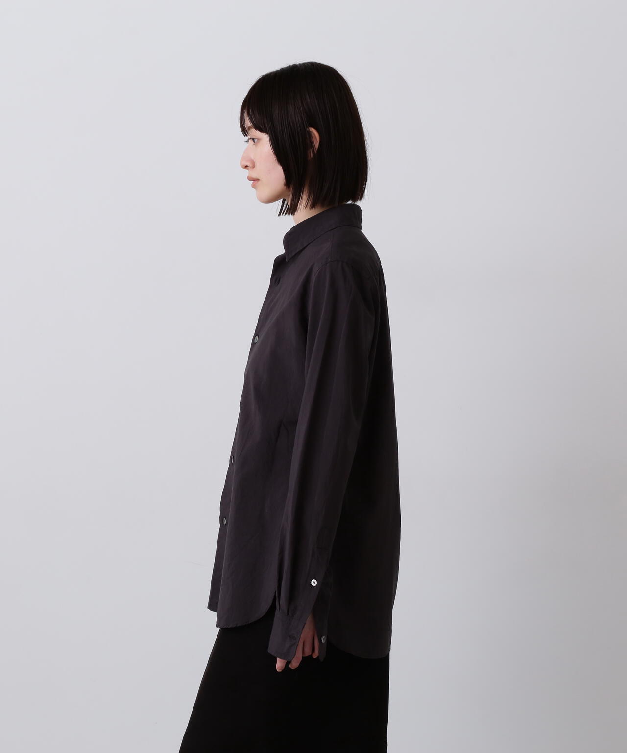 YLEVE / COTTON MILLED LAWN SHIRT