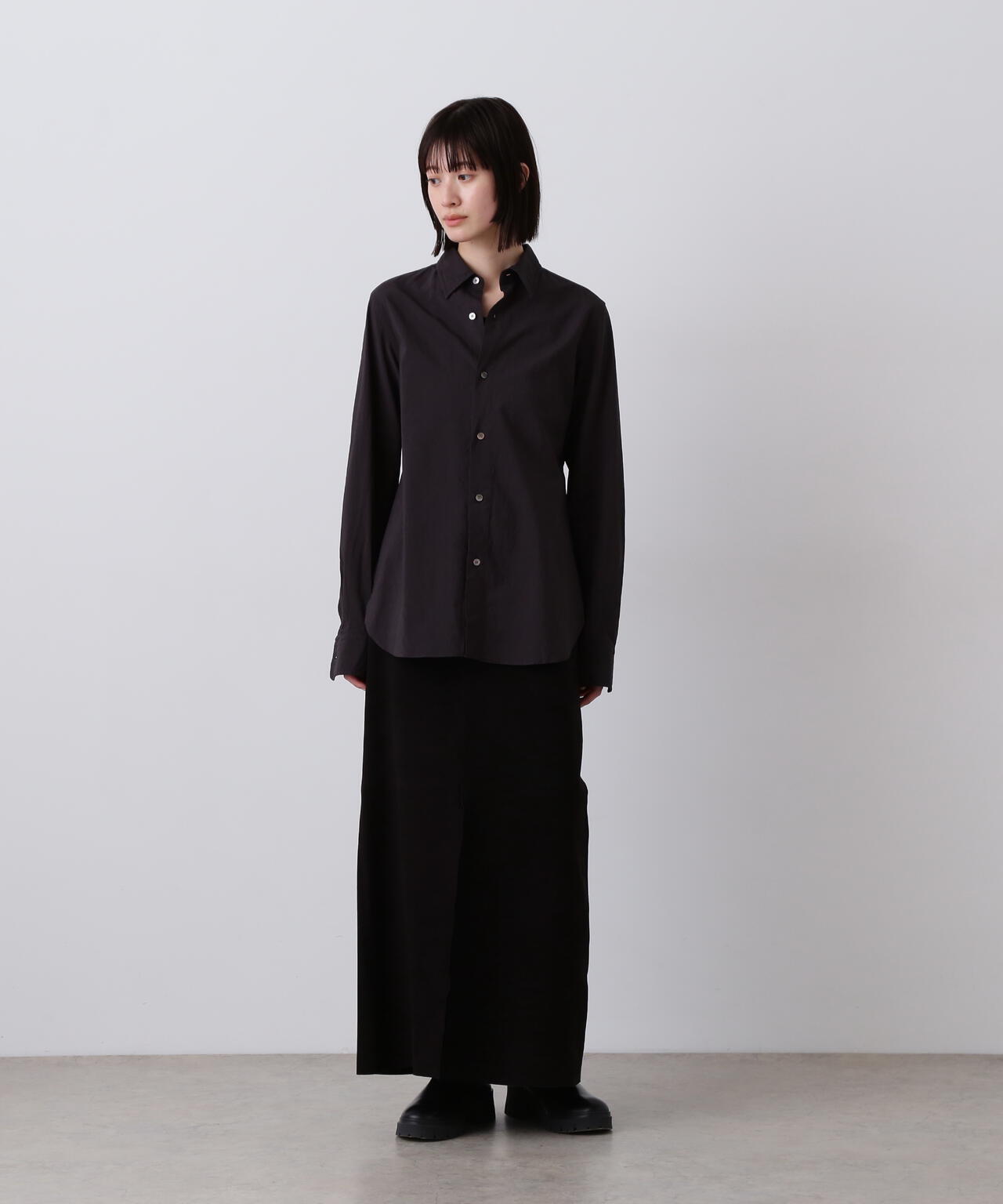 YLEVE / COTTON MILLED LAWN SHIRT