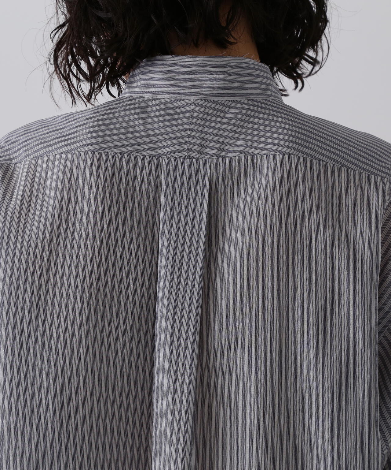 YLÈVE / ACETATE CUPRA STRIPE SHIRT