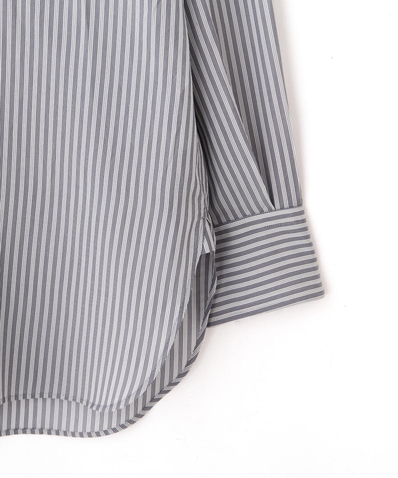 YLÈVE / ACETATE CUPRA STRIPE SHIRT