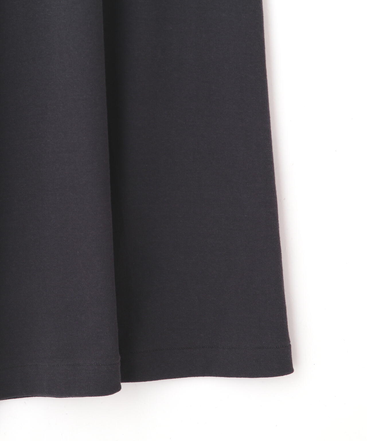 YLÈVE / 80/2 HIGH-TWISTED GAUZE BARE JERSEY ONE PIECE SKIRT