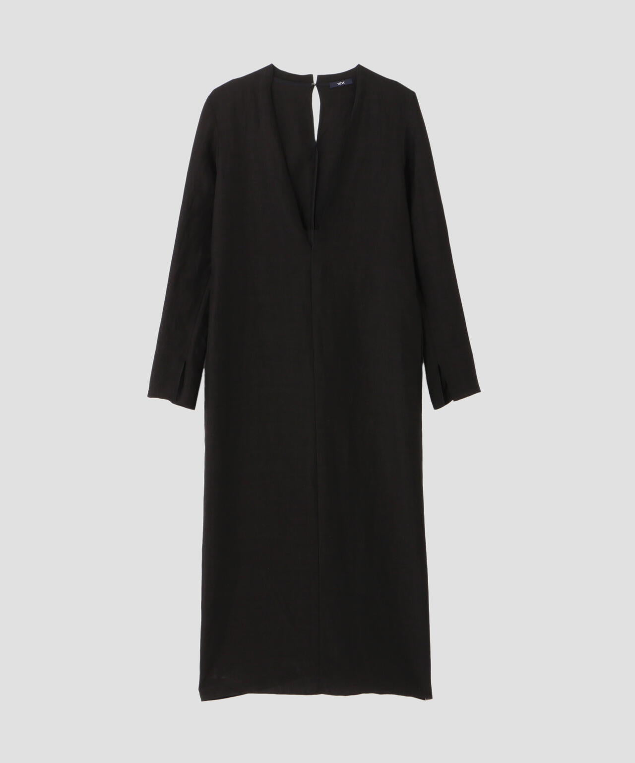 YLEVE / TENCEL LINEN V NECK ONE PIECE