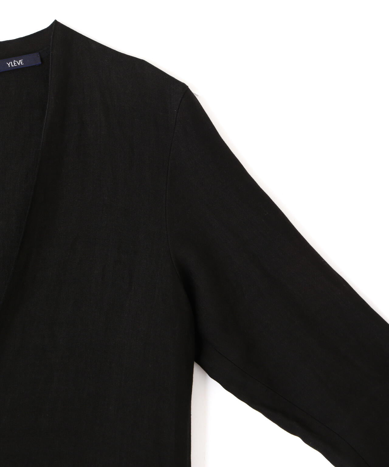 YLEVE / TENCEL LINEN V NECK ONE PIECE