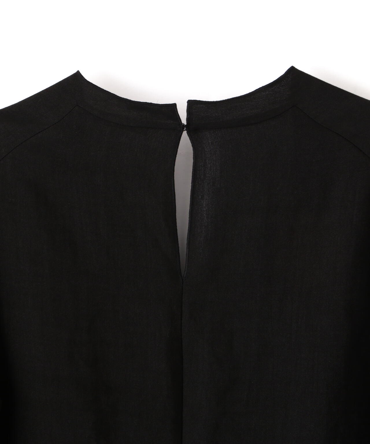 YLÈVE / TENCEL LINEN V NECK ONE PIECE