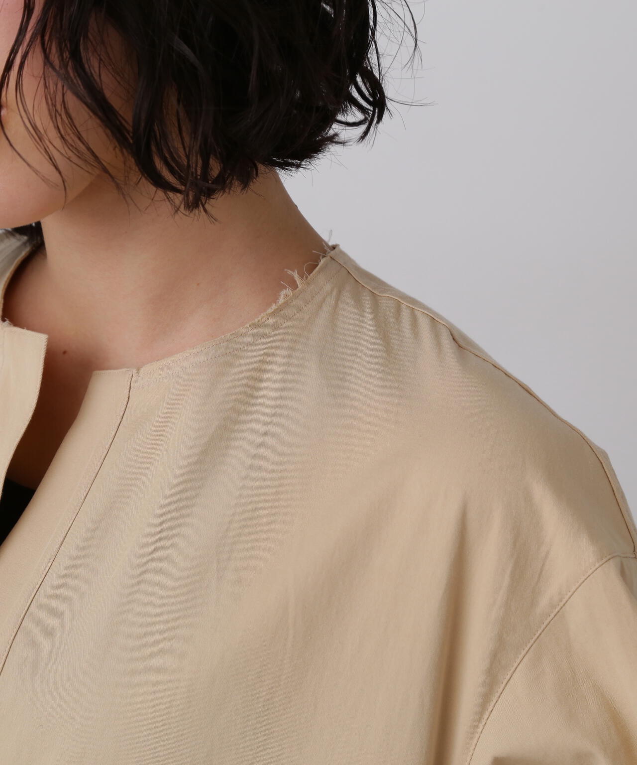 YLÈVE / OMI BLEACHED COTTON TWILL ONE PIECE