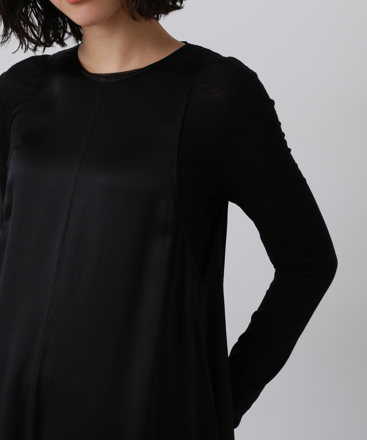 YLÈVE / VISCOSE JACQUARD/SATAIN ONE PIECE