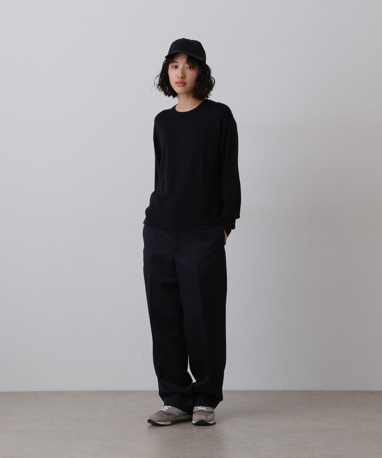 YLÈVE / SUPERFINE 120’S WOOL KNIT PULL OVER