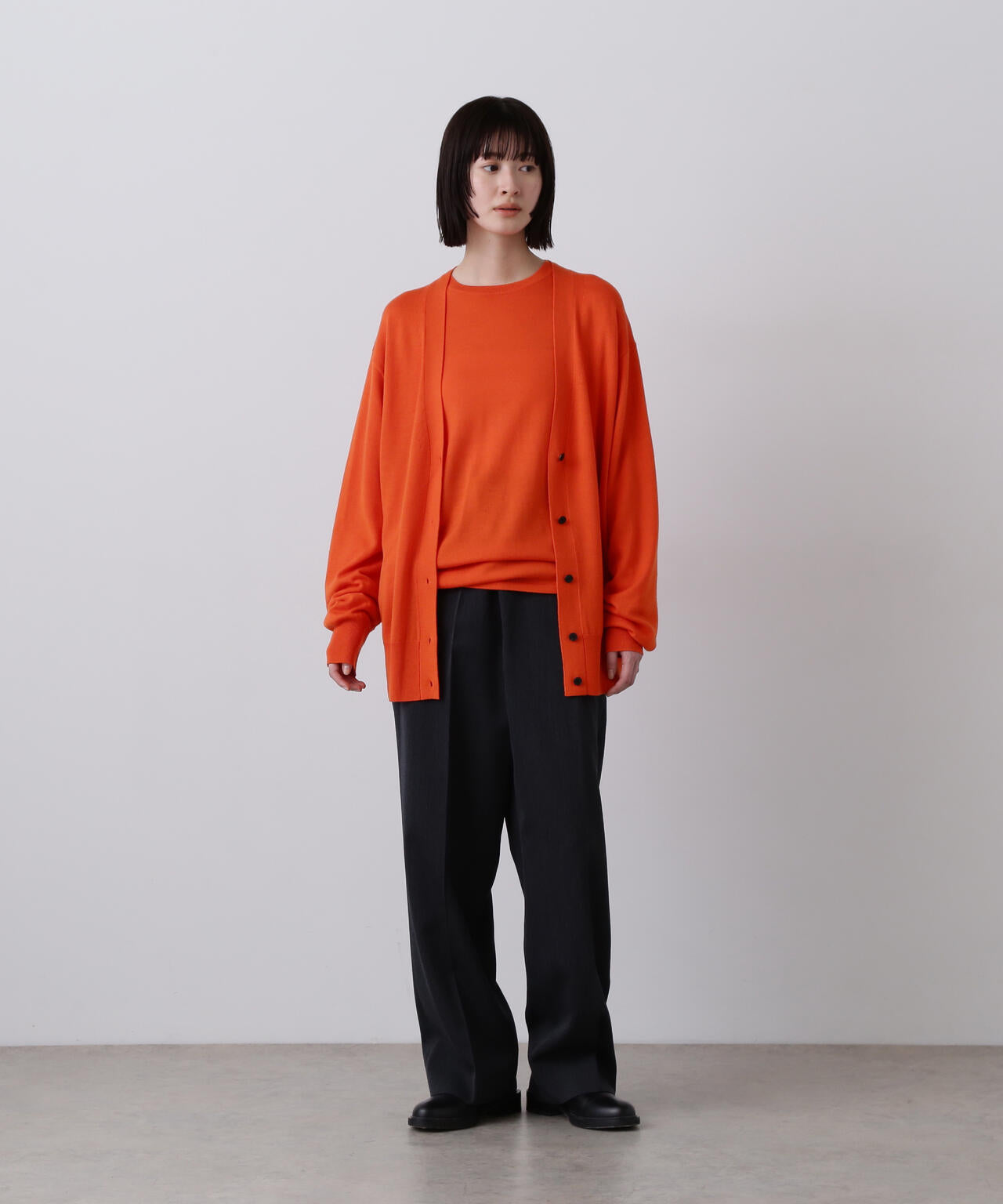 YLÈVE / SUPERFINE 120’S WOOL KNIT PULL OVER