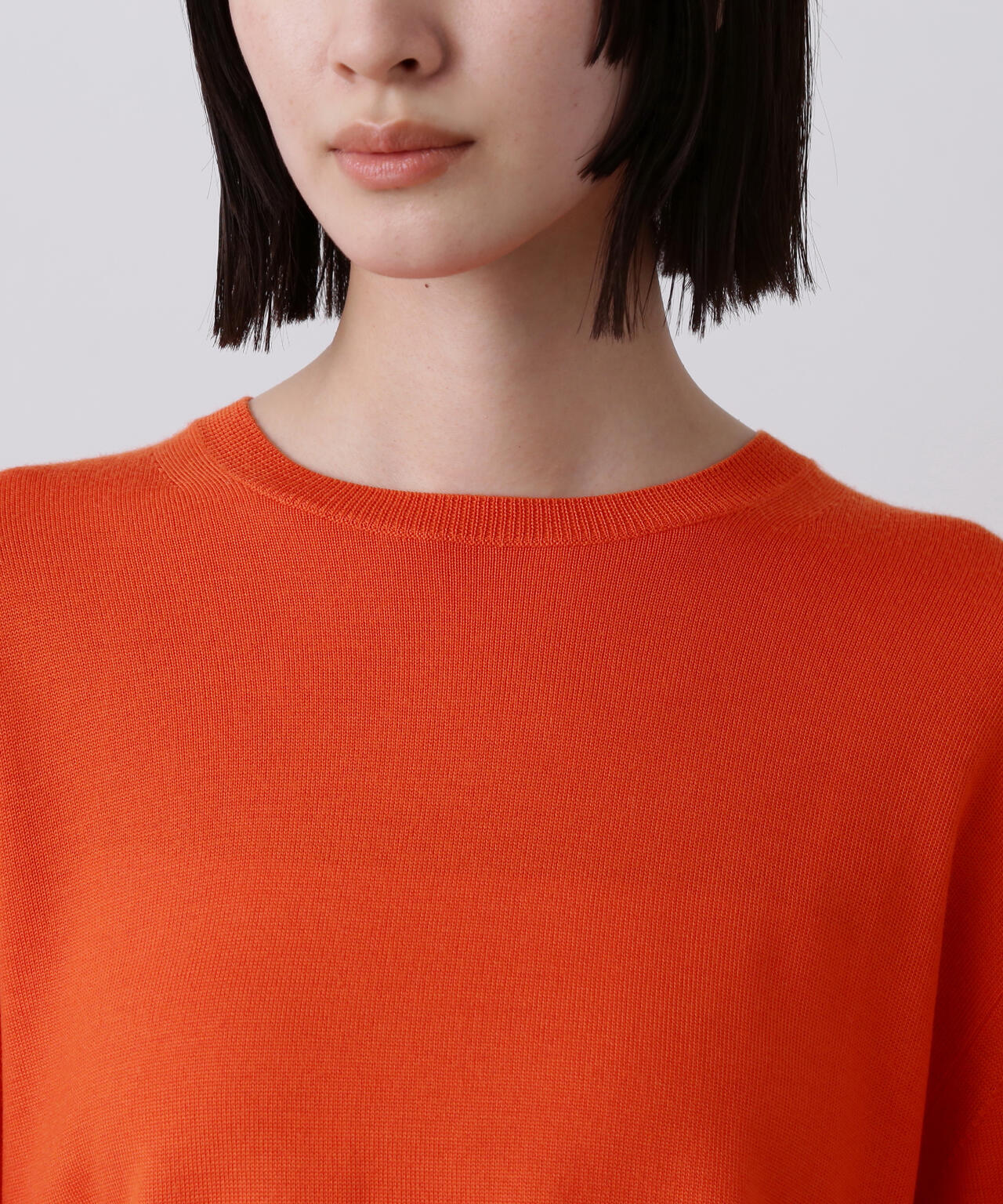 YLÈVE / SUPERFINE 120’S WOOL KNIT PULL OVER