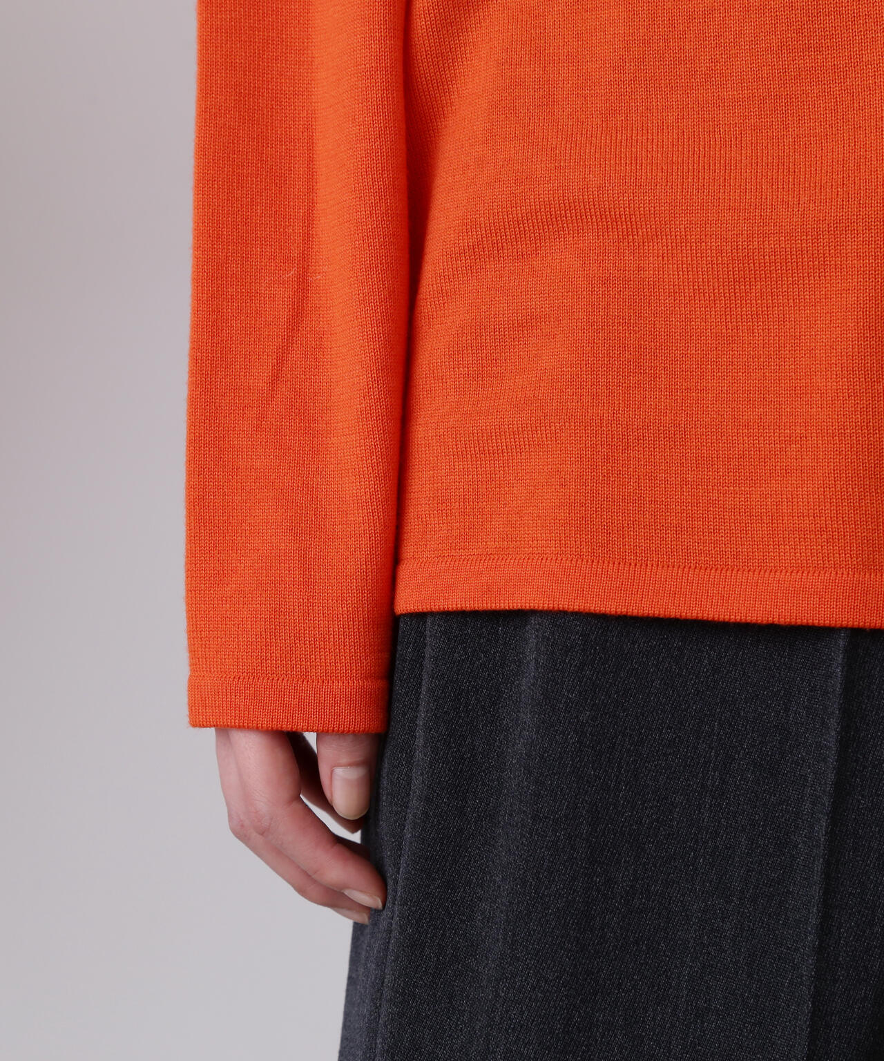 YLÈVE / SUPERFINE 120’S WOOL KNIT PULL OVER