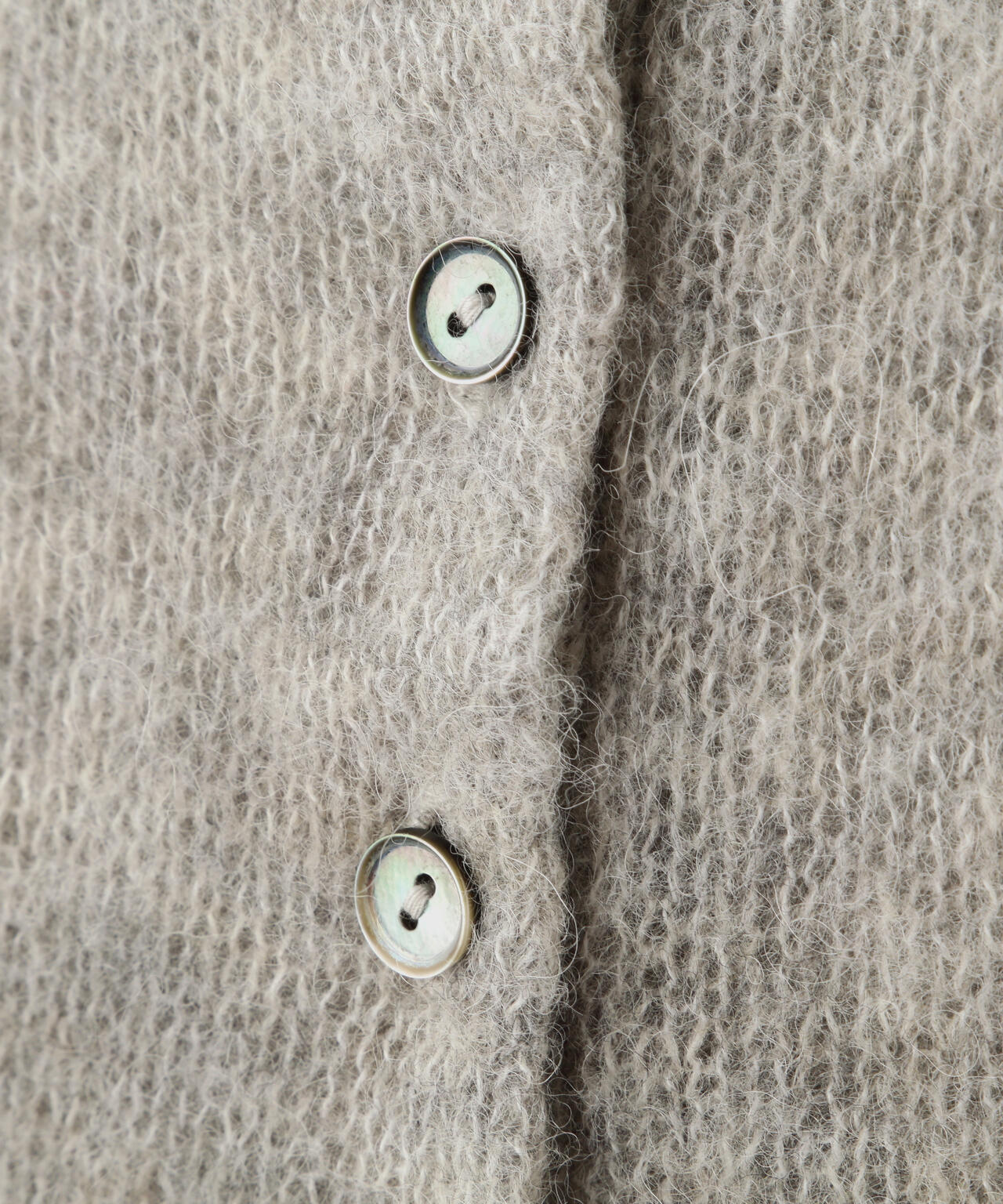 YLÈVE / FAIRY ALPACA KNIT HENLY NECK